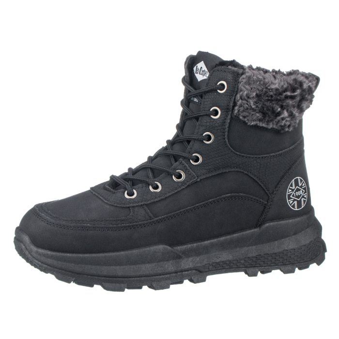 Kotníčková obuv LEE COOPER LCJ-22-44-1362L Black