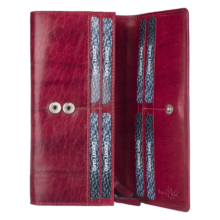 Peněženka d. SEGALI 7120 Portwine