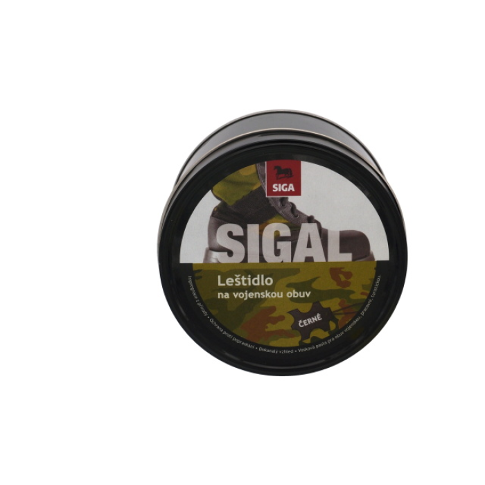 Sigal vojenské leštidlo 250g černé