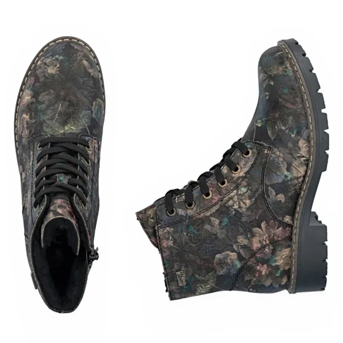 Kotníčková obuv RIEKER Y9103-90