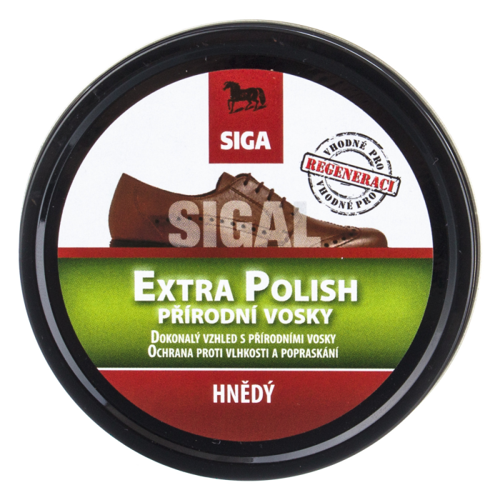 Sigal Extra polish 75ml hnědý