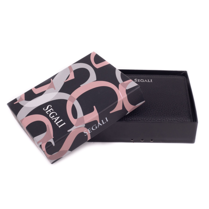 Peněženka d. SEGALI 7412 Black