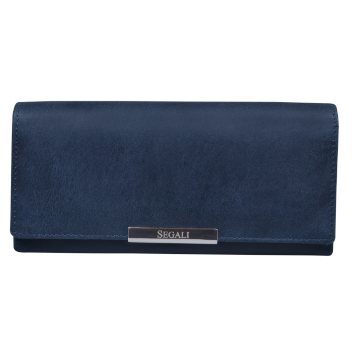 Peněženka d. SEGALI 7066 Indigo