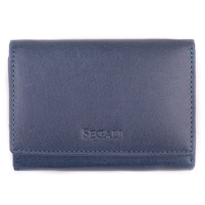 Peněženka d. SEGALI 7106 Indigo