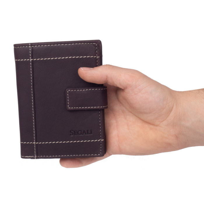Peněženka p. SEGALI 7516L Dark Brown