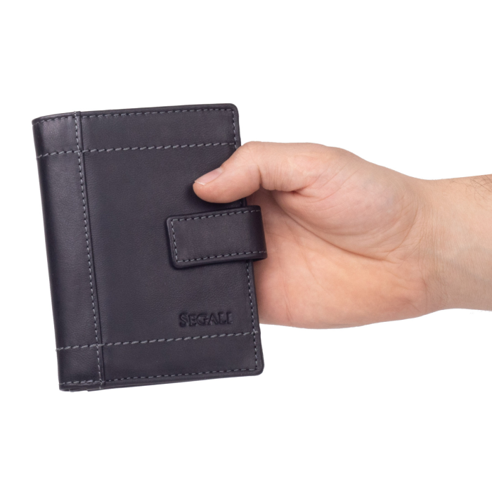 Peněženka p. SEGALI 7516L Black